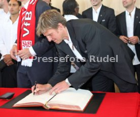 27.05.07 VfB Stuttgart Meisterschaft 2007 Empfang Rathaus Stuttgart