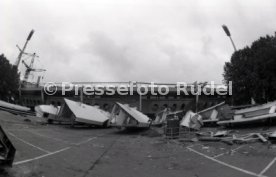08.07.92 VfB Stuttgart Baustelle Neckarstadion