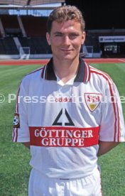 08.07.97 VfB Stuttgart Fototermin Saison 1997/1998