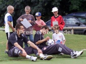 05.07.00 VfB Stuttgart Trainingslager Bad Waldsee 2000