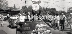 17.05.1992 VfB Stuttgart Meisterschaft Autokorso