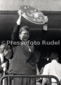 17.05.1992 VfB Stuttgart Meisterschaft Empfang im Stadion