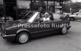 VfB J&uuml;rgen Klinsmann VW Golf Cabrio