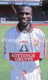 08.07.97 VfB Stuttgart Fototermin Saison 1997/1998