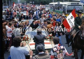 26.05.1984 VfB Stuttgart Meisterschaft 1984 Autokorso Bad Cannstatt