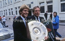 26.05.1984 VfB Stuttgart Meisterschaft 1984 Autokorso Bad Cannstatt