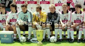 08.07.97 VfB Stuttgart Fototermin Saison 1997/1998