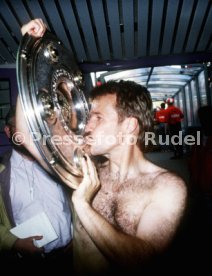 VfB Stuttgart Deutsche Meisterschaft 1992 Fritz Walter Foto Rudel