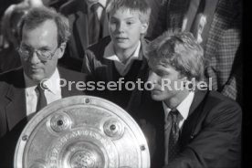 26.05.1984 VfB Stuttgart Meisterschaft 1984 Empfang Rathaus