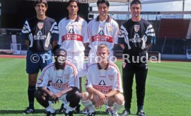 08.07.97 VfB Stuttgart Fototermin Saison 1997/1998