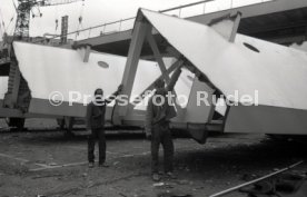 08.07.92 VfB Stuttgart Baustelle Neckarstadion