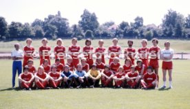 14.07.75 FC Bayern M&uuml;nchen Fototermin 1975/1976