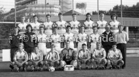 07.09.92 U19 VfB Stuttgart Fototermin Saison 1992/1993
