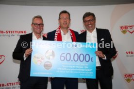 26.07.23 VfB Stuttgart PK Stiftung Brustring der Herzen