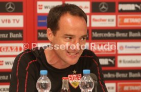 VFB Stuttgart Pressekonferenz Nico Willig