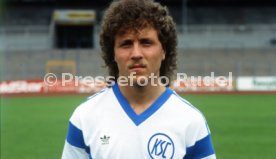 28.06.88 Karlsruher SC Fototermin Saison 1988/1989