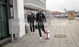 23.01.22 VfB Stuttgart Abflug Trainingslager Marbella