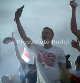 VfB Stuttgart FanFest Cannstatter Wasen Bundesliga Aufstieg 2017