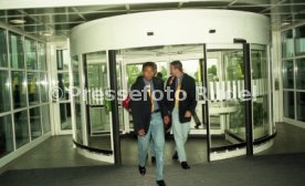 13.06.97 VfB Stuttgart Abflug Berlin DFB-Pokal Finale 1997
