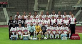 08.07.97 VfB Stuttgart Fototermin Saison 1997/1998
