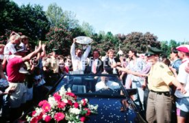 17.05.1992 VfB Stuttgart Meisterschaft Autokorso