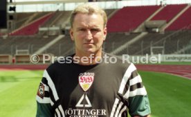 08.07.97 VfB Stuttgart Fototermin Saison 1997/1998
