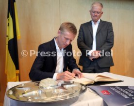 VfB Stuttgart Empfang Rathaus Meisterschaft 2. Bundesliga