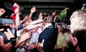 16.05.1992 VfB Stuttgart Meisterschaft Empfang Flughafen