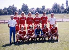 14.07.75 FC Bayern M&uuml;nchen Fototermin 1975/1976