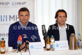 Stuttgarter Kickers Pressekonferenz
