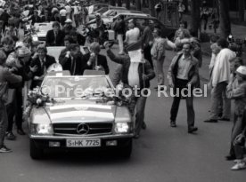 26.05.1984 VfB Stuttgart Meisterschaft 1984 Autokorso Bad Cannstatt