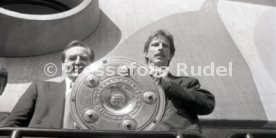 17.05.1992 VfB Stuttgart Meisterschaft Empfang im Stadion