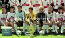 08.07.97 VfB Stuttgart Fototermin Saison 1997/1998