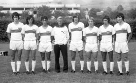 25.07.73 VfB Stuttgart Fototermin Saison 1973/1974