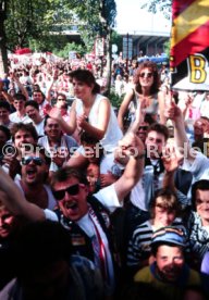 17.05.1992 VfB Stuttgart Meisterschaft Autokorso