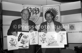 07.05.92 VfB Stuttgart Maskottchen