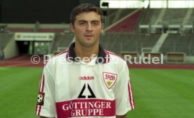 08.07.97 VfB Stuttgart Fototermin Saison 1997/1998