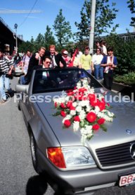 17.05.1992 VfB Stuttgart Meisterschaft Autokorso