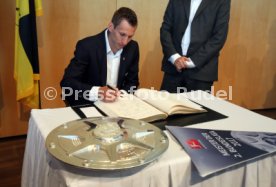VfB Stuttgart Empfang Rathaus Meisterschaft 2. Bundesliga