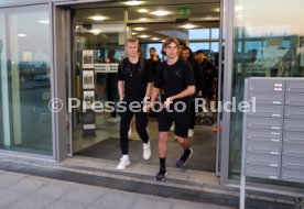 06.06.23 VfB Stuttgart Ankunft Flughafen Stuttgart