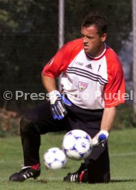 VfB Stuttgart Training Franz Wohlfahrt Foto Rudel