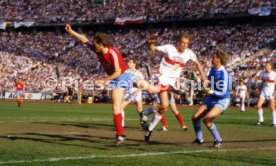 03.05.86 DFB-Pokal Finale FC Bayern M&uuml;nchen - VfB Stuttgart