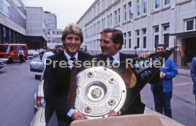 26.05.1984 VfB Stuttgart Meisterschaft 1984 Autokorso Bad Cannstatt