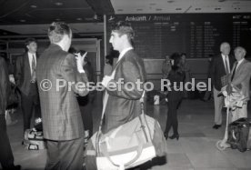 15.09.92 Ankunft Leeds United Flughafen Stuttgart