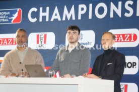 23.01.25 Medien-Kick-off zum ELF Championship Game in der MHP Arena