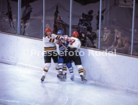 Olympia 1976 Eishockey Finnland - BR Deutschland
