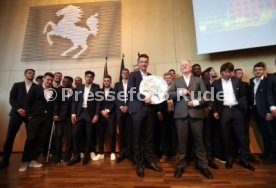 VfB Stuttgart Empfang Rathaus Meisterschaft 2. Bundesliga