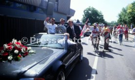 17.05.1992 VfB Stuttgart Meisterschaft Autokorso