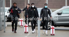 23.01.22 VfB Stuttgart Abflug Trainingslager Marbella