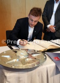 VfB Stuttgart Empfang Rathaus Meisterschaft 2. Bundesliga